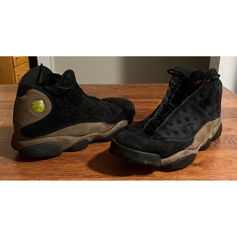 Air Jordan 13 Retro Olive Black True Red Light Olive Mens Size 11